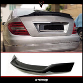 Rear Spoiler For Mercedes W204 2007-2014 C63 C250 C300 4DOOR PSM Style Piano Black ABS Plastic