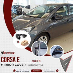 Mirror Cover for Opel Corsa E 2014-2019 Batman Model