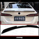 Rear Spoiler For BMW 5 Series G60 G68 2024+ M Performance Style Piano Black ABS Plastic