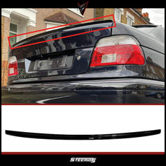 Rear Spoiler For BMW E39 5 Series 1997-2003 Piano Black ABS Plastic