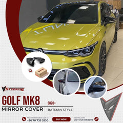 Mirror Cover for VW Golf MK8 2020+ Batman Model