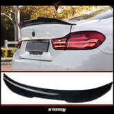 Rear Spoiler For BMW 4 Series F32 Coupe 2014-2020 2 Door PSM Style Piano Black ABS Plastic