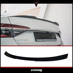 Rear Spoiler For Skoda SuperB B8 M4 Style 2019+ Piano Black ABS Plastic