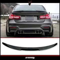 Rear Spoiler For BMW G30 5 Series M4 Style 2017-2021 Piano Black ABS Plastic