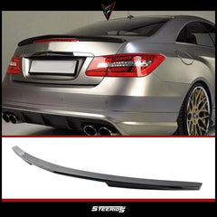 Rear Spoiler For Mercedes W207 E Class 2 Door Coupe 2008-2015 E200 E260 E300 E350 Piano Black ABS Plastic