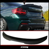 Rear Spoiler For BMW 2 Series F22 Coupe PSM Style 2014-2020 F23 F87 Piano Black ABS Plastic