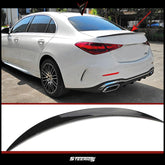 Rear Spoiler For Mercedes W206 2022+ C Class C43 C63 Piano Black ABS Plastic
