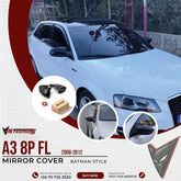 Mirror Cover for Audi A3 8P FL 2D 4D 2008-2012 Batman Model