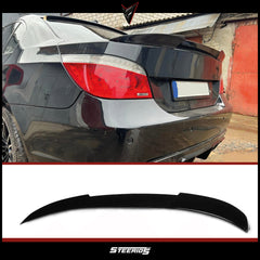 Rear Spoiler For BMW E60 5 Series M4 Style 2004-2010 520i 525i 530 Piano Black ABS Plastic