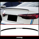 Rear Spoiler For Audi A4 B9 S4 Style 2019-2021 Piano Black ABS Plastic