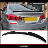 Rear Spoiler For BMW 5 Series F10 M4 Style 520i 535i 528i 550 M5 Piano Black ABS Plastic