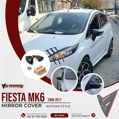 Mirror Cover for Ford Fiesta MK6 MK6 FL 2008-2017 Batman Model