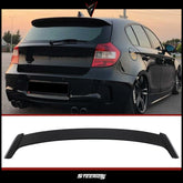 Rear Spoiler For BMW 1 Series E81 E87 2004-2011 118i 120i Piano Black ABS Plastic