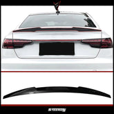 Rear Spoiler For Audi A4 B9 M4 Style 2019-2021 Piano Black ABS Plastic