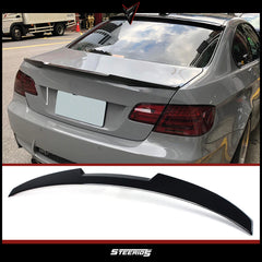 Rear Spoiler For BMW 3 Series E92 Coupe M3 2006-2013 M4 Style Piano Black ABS Plastic