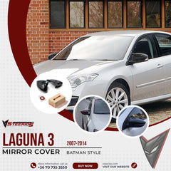 Mirror Cover for Renault Laguna 3 2007-2014 Batman Model