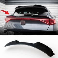 Rear Trunk Spoiler For Cupra Formentor 2021+ TRUNK Spoiler Piano Black ABS Plastic