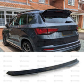 Roof Top Spoiler For Cupra Ateca Mx Cap Spoiler 2021+ Piano Black ABS Plastic