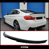 Rear Spoiler For BMW 4 Series F32 / F32 Lci M4 Type 2012 2018 Piano Black ABS Plastic