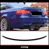 Rear Spoiler For BMW 3 Series E92 Coupe 2006-2013 M3 Style Piano Black ABS Plastic