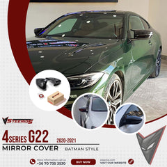 Mirror Cover for BMW 4 series G22 2020-2021 Batman Model