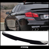Roof Top Spoiler For BMW 5-Series F10 M4 Style 2010-2016 520i 535i 528i (Not compatible with E60) Piano Black ABS Plastic