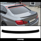 Roof Top Spoiler For BMW 5-Series F10 2010-2016 520i 535i 528i (Not compatible with E60) Piano Black ABS Plastic