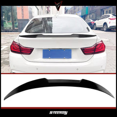 Rear Spoiler For BMW 4 Series F36 M4 Type 2014 2020 Piano Black ABS Plastic