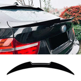 Rear Trunk Spoiler For BMW X6 E71 E72 2008-2014 M4 Style TRUNK Spoiler Piano Black ABS Plastic