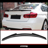 Rear Spoiler For BMW 3 Series F30 F30 Lci M4 Type 2012 2018 Piano Black ABS Plastic