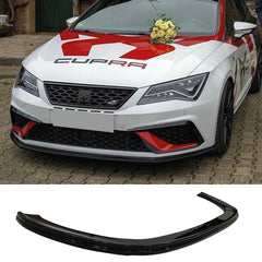 Front Bumper Lip for Seat Leon MK3 FL 2017-2020 Adjustable All Car