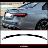 Rear Spoiler For Mercedes E Series W213 E63s 2016-2019 Piano Black ABS Plastic