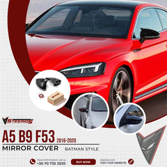 Mirror Cover for Audi A5 B9 2016-2020 B9 F53 Batman Model
