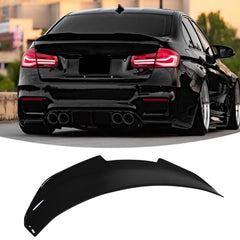 Rear Spoiler For BMW F30 F80 3 Series PSM 2012-2018 Piano Black ABS Plastic