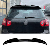 Rear Roof Spoiler For VW Volkswagen Golf MK5 GTI R32 2003-2008 Cap M4+ Style Spoiler Piano Black ABS Plastic