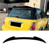 Rear Trunk Spoiler For Mini Cooper R50 2001-2006 M4 Style Spoiler Piano Black ABS Plastic