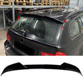 Rear Roof Spoiler For BMW 3 Series E91 SW 2005-2012 Roof M4 Style Spoiler Piano Black ABS Plastic