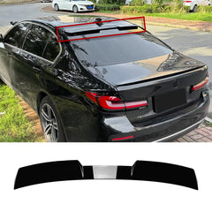 Roof Top Spoiler For BMW 5 Series G30 2017-2023 M4 Style Piano Black ABS Plastic