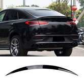 Rear Trunk Spoiler For Mercedes Benz GLE Class GLE Coupe C167 2020+ Spoiler Piano Black ABS Plastic