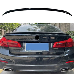 Rear Spoiler For BMW 5 Series G30 M5 Style 2020 Piano Black ABS Plastic