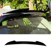 Rear Roof Spoiler For BMW X3 G01 2018+ Cap M4 Style Spoiler Piano Black ABS Plastic