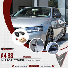 Mirror Cover for Audi A4 B8 2009-2014 Batman Model
