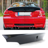 Rear Roof Spoiler For BMW 3 Series E92 Coupe 2007-2013 CSL Style Piano Black ABS Plastic