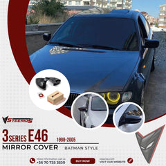 Mirror Cover for BMW E46 1998-2005 Batman Model