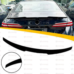 Rear Spoiler For BMW 5 Series G60 G68 2024+ M4 Style Piano Black ABS Plastic