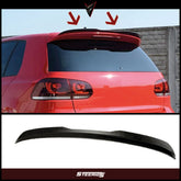 Rear Spoiler For VW Golf MK6 GTI R Cup V2 2008-2012 Piano Black ABS Plastic