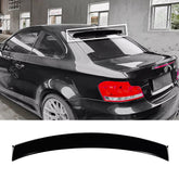 Roof Top Spoiler For BMW 1 Series E82 2008-2013 Piano Black ABS Plastic