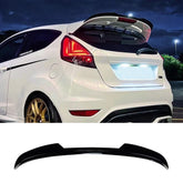 Rear Roof Spoiler For Ford Fiesta ST-Line MK6 2008-2017 Cap M4 Style Spoiler Piano Black ABS Plastic