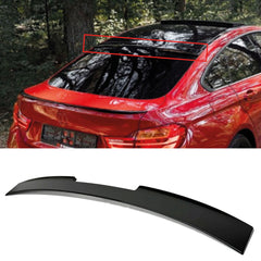 Roof Top Spoiler For BMW 4 Series F36 M4 Style 2014-2020 Gran Coupe Piano Black ABS Plastic