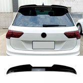 Rear Roof Spoiler For VW Volkswagen Tiguan Rline MK2 2017-2023 Cap M4 Style Spoiler Piano Black ABS Plastic